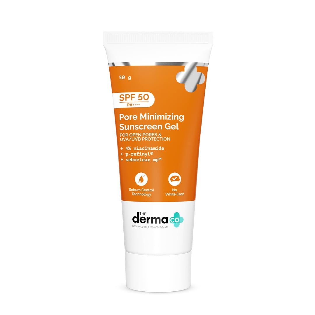 Image 1 of 50 gm for the product The Derma Co Pore Minimizing Priming Sunscreen With SPF 50