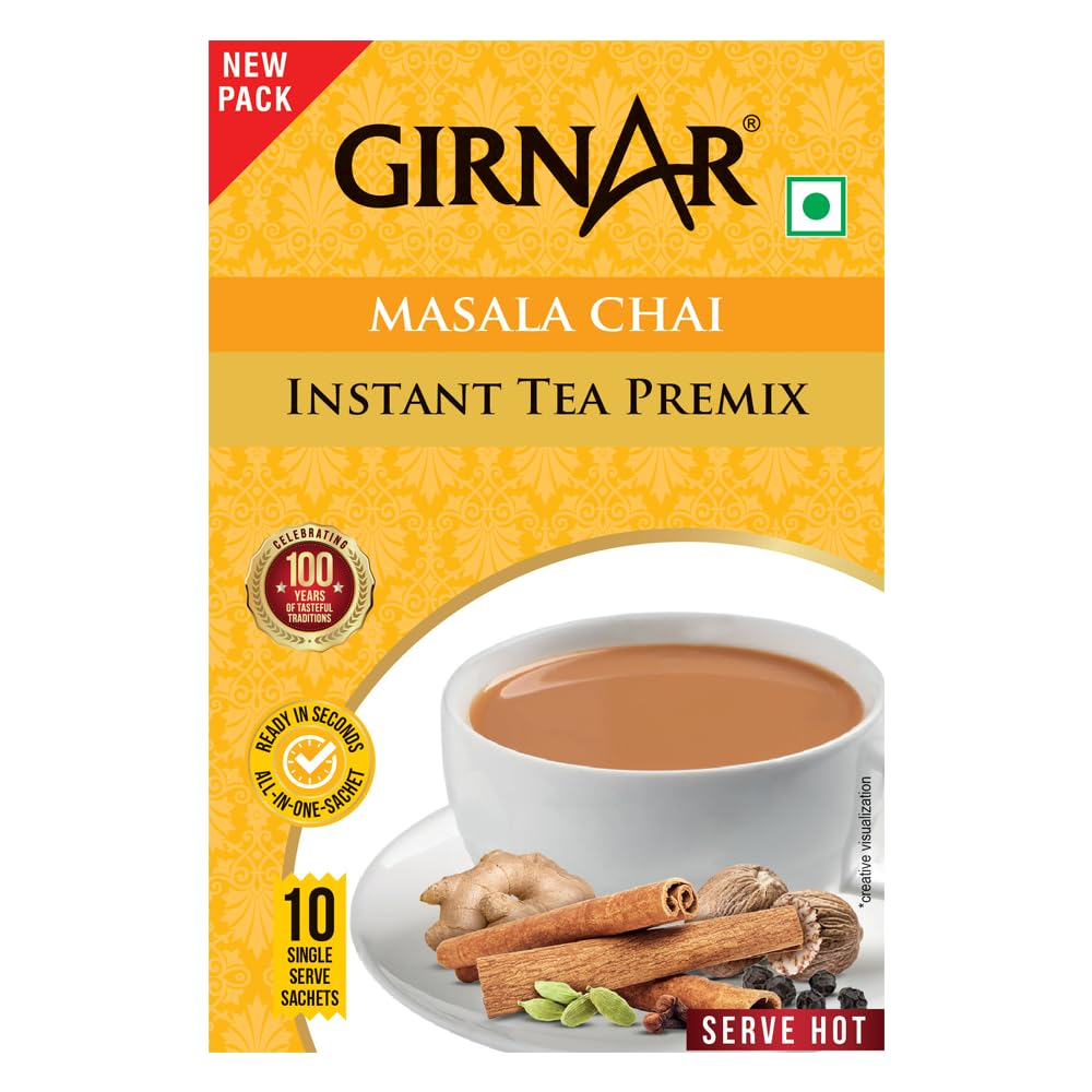 Image 1 of 10 Sachets for the product Girnar Masala Chai