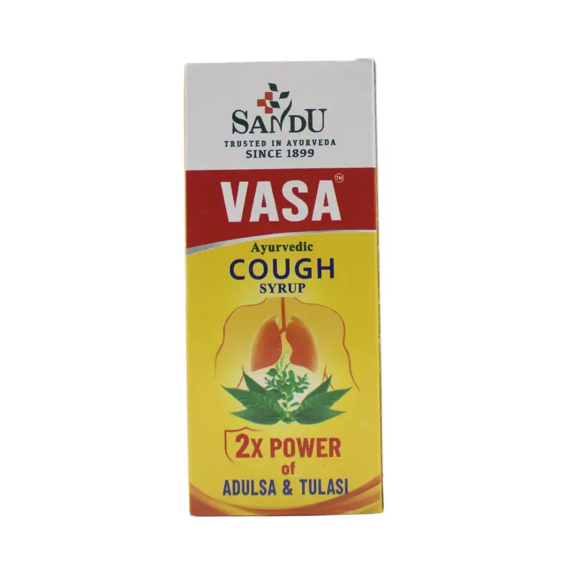 Image 1 of Sandu Vasa Herbal Cough Syrup with Adulsa & Tulsi