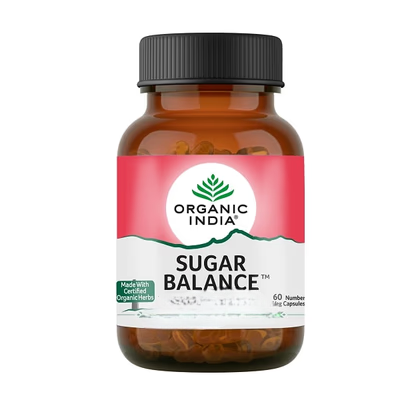 Image 1 of 60 Caps for the product Organic India Sugar Balance Capsules