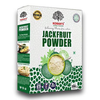 Image 1 of 250 gm for the product Korah's Green Jackfruit Powder | Gluten Free Raw Green Jack Fruit Flour | Kathal Powder Control Blood Sugar Levels, Healthy Diet Immunity Booster