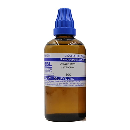 Image 5 of 30 CH / 100 ml for the product SBL Homeopathy Argentum Nitricum Dilution