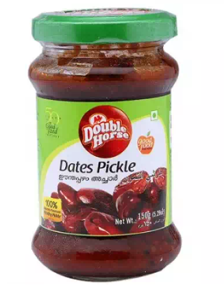 Image 1 of 150 gm for the product Double Horse Dates Pickle