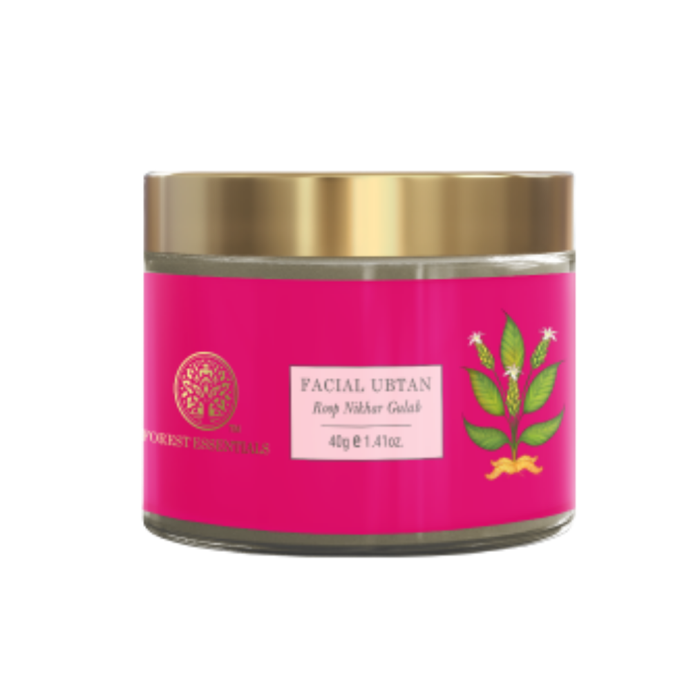 Image 1 of 40 gm for the product Forest Essentials Facial Ubtan Roop Nikhar & Gulab