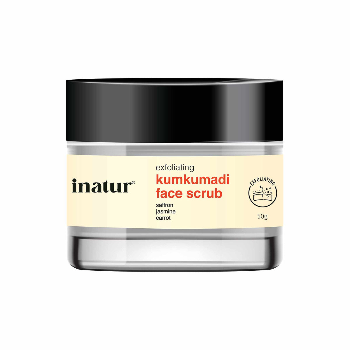 Image 1 of 50 gm for the product Inatur Kumkumadi Scrub