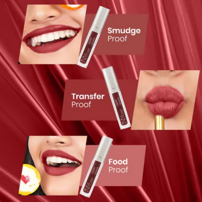 Image 3 of NY Bae Confessions Liquid Lipstick - Snowflake Kisses 8