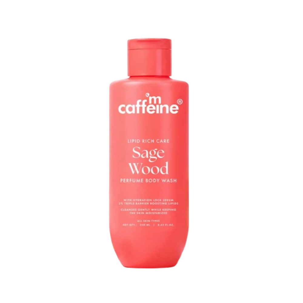 Image 1 of 250 ml / Pack of 1 for the product mCaffeine Lipid Rich Care Sage Wood Perfume Body Wash