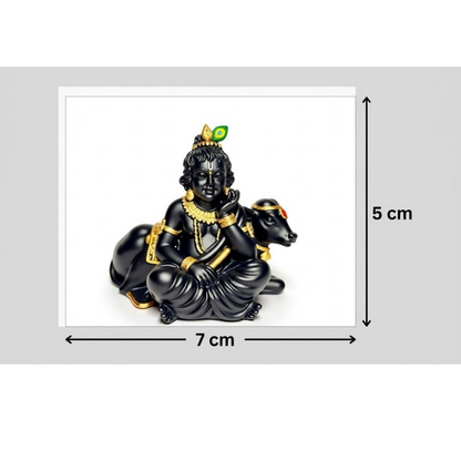 Image 2 of Kanha Ji with Cow