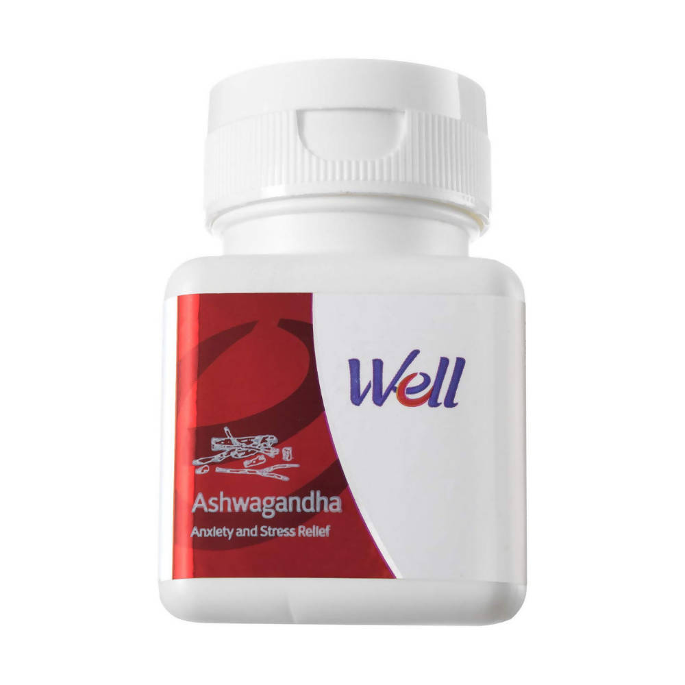 Image 1 of 60 tabs for the product Modicare Well Ashwagandha Tablets