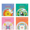 Image 1 of Default Title for the product Jolly Kids Mandala Colouring Books Set| Set of 4| Colouring Book: Stress Relieving Designs Flower, Jungle, Princess & Unicorn Colouring Books