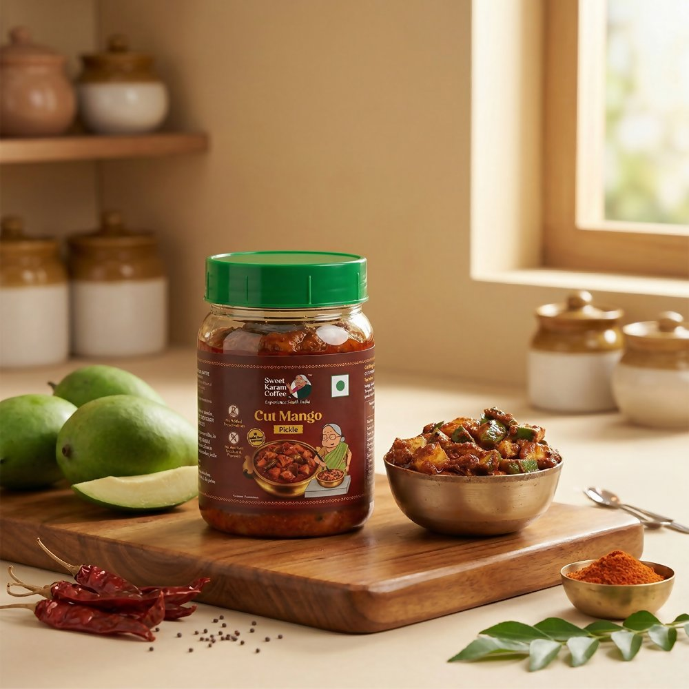 Image 2 of Sweet Karam Coffee Cut Mango Pickle