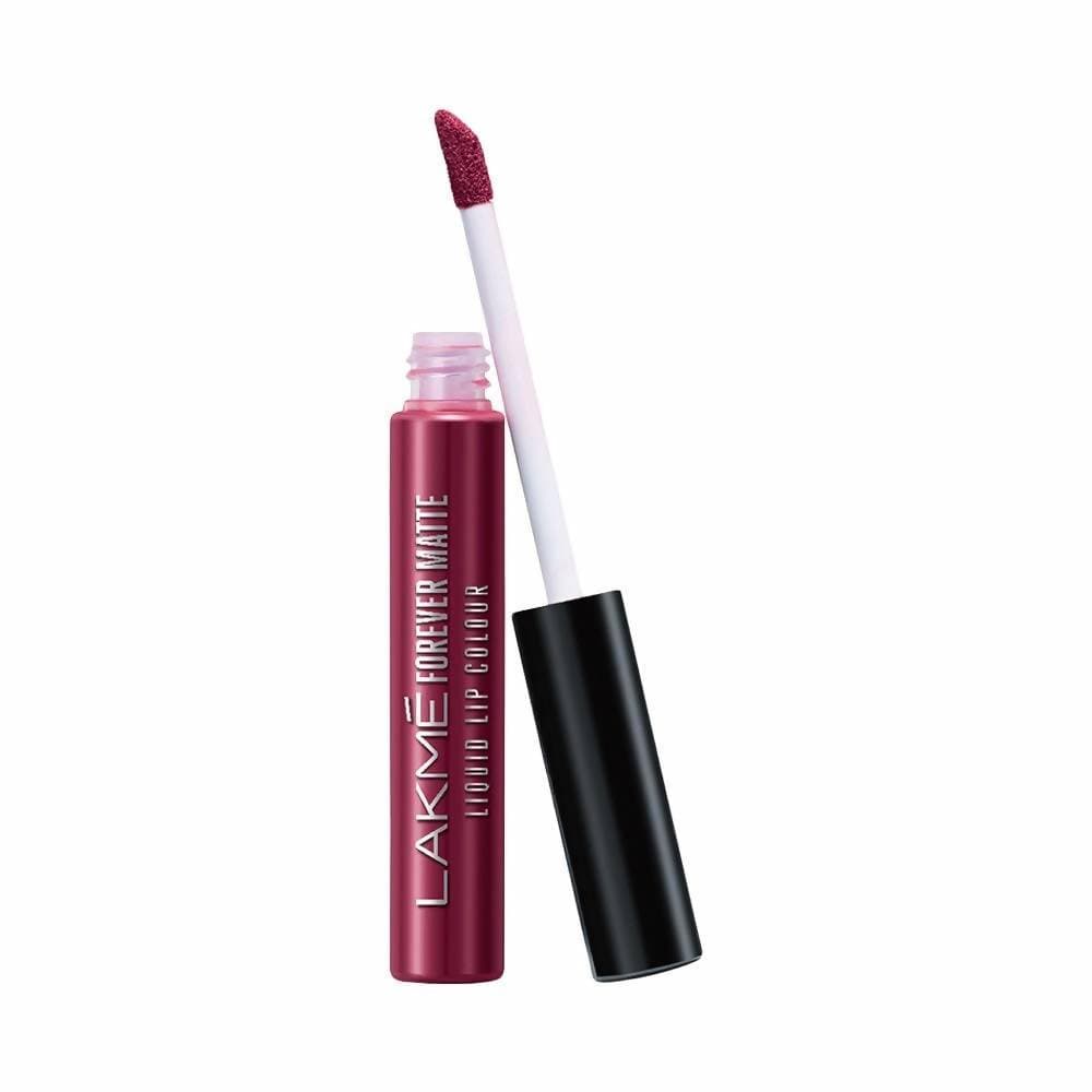 Image 1 of Lakme Forever Matte Liquid Lip Colour - Red Wine