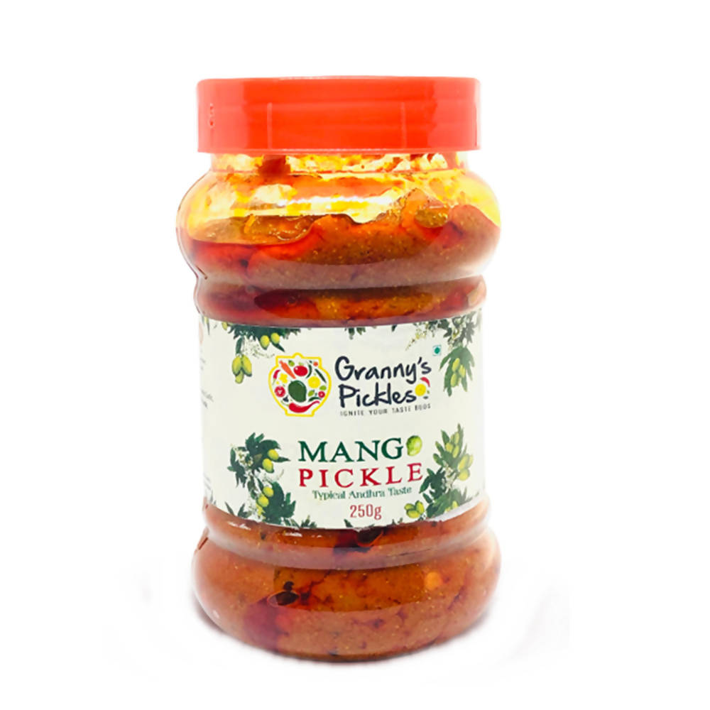 Image 1 of 250 gm for the product Granny's Pickles Mango Pickle