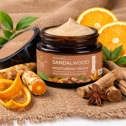 Image 1 of 50 gm / Pack of 1 for the product Pureus Herbals Siyasundari Sandalwood Cream