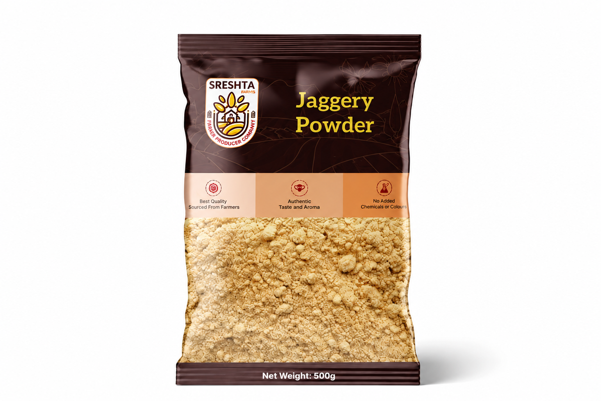 Image 1 of Sreshta Farms Natural Jaggery Powder