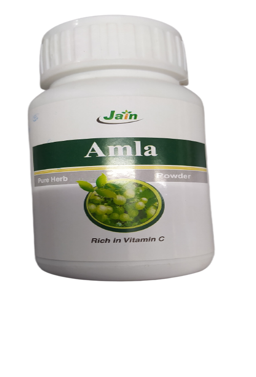 Image 1 of 100 gm for the product Jain Amla Powder