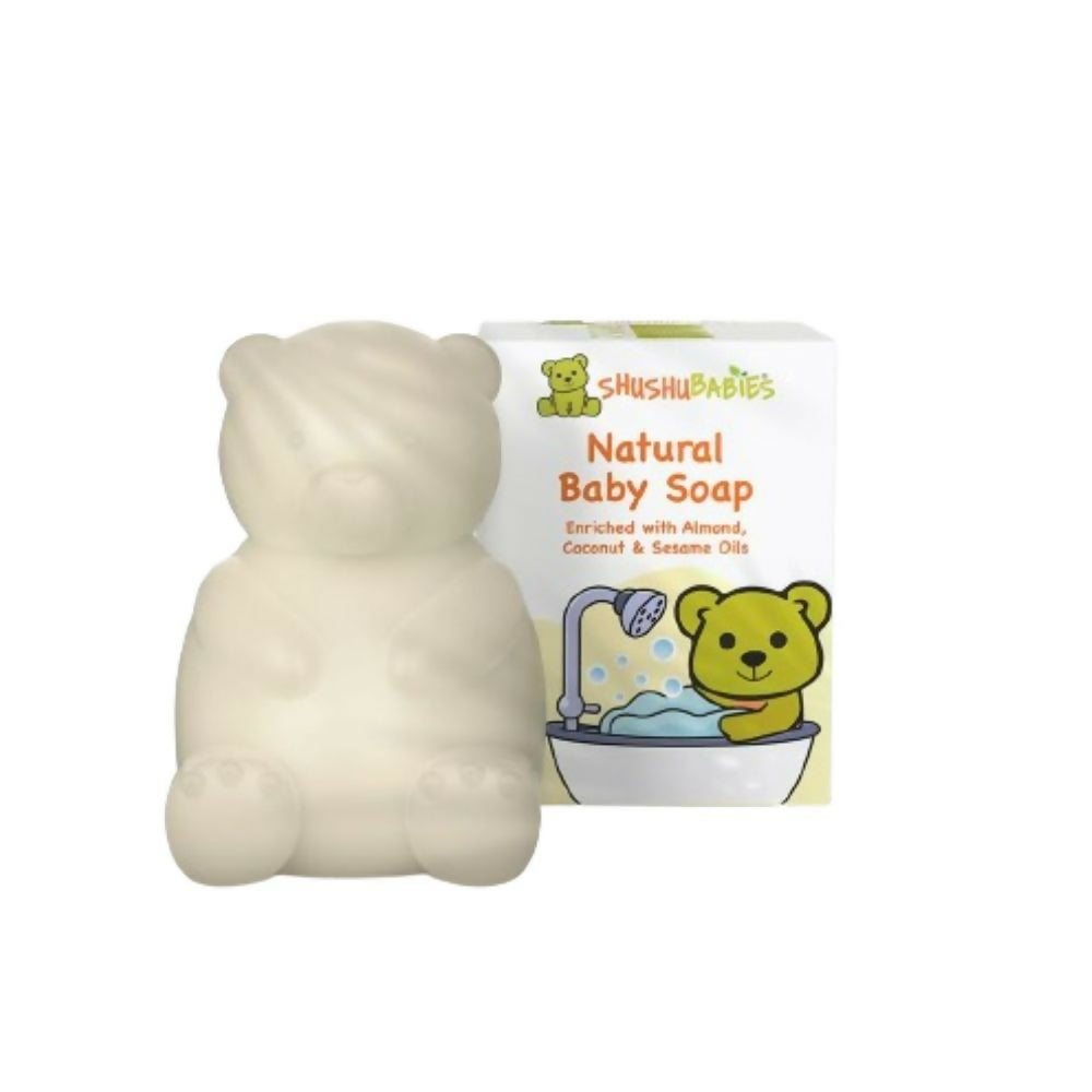 Image 1 of ShuShu Babies Cuddly Bear Natural Baby Soap (under 0-3 Years Baby)