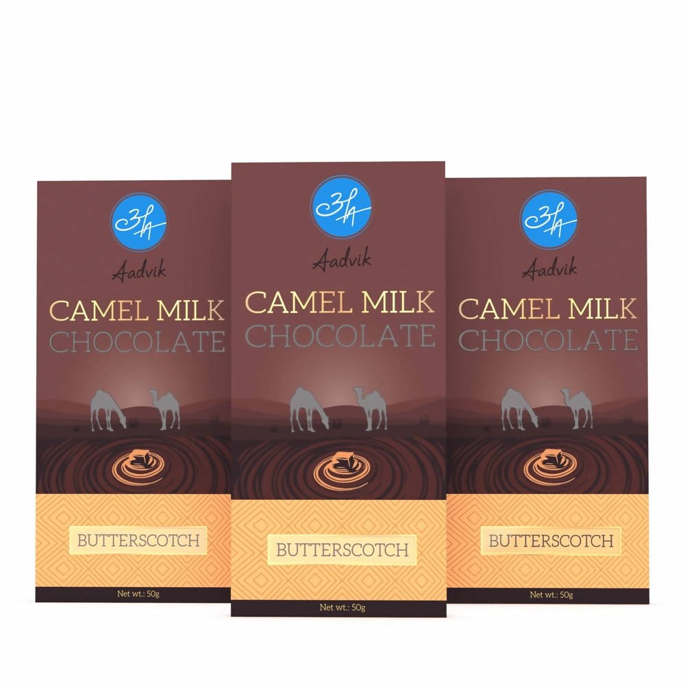 Image 1 of Aadvik Camel Milk Chocolate With Butterscotch