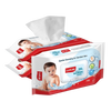 Image 1 of 72 Wipes / Pack of 3 for the product LuvLap Paraben Free 99% Pure Water Nourishing Baby Wipes, with Fliptop Lid