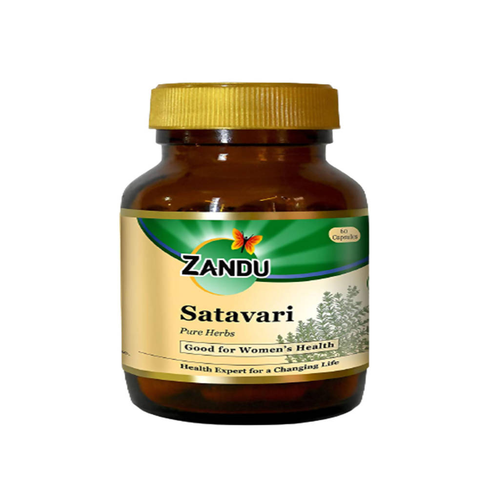 Image 1 of Pack of 1 for the product Zandu Satavari Pure Herbs Capsules