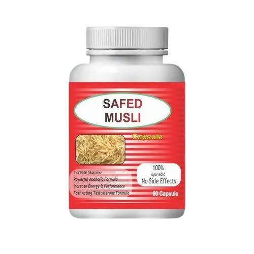 Image 1 of 60 caps for the product Sankalp Ayurvedic Safed Musli Capsules