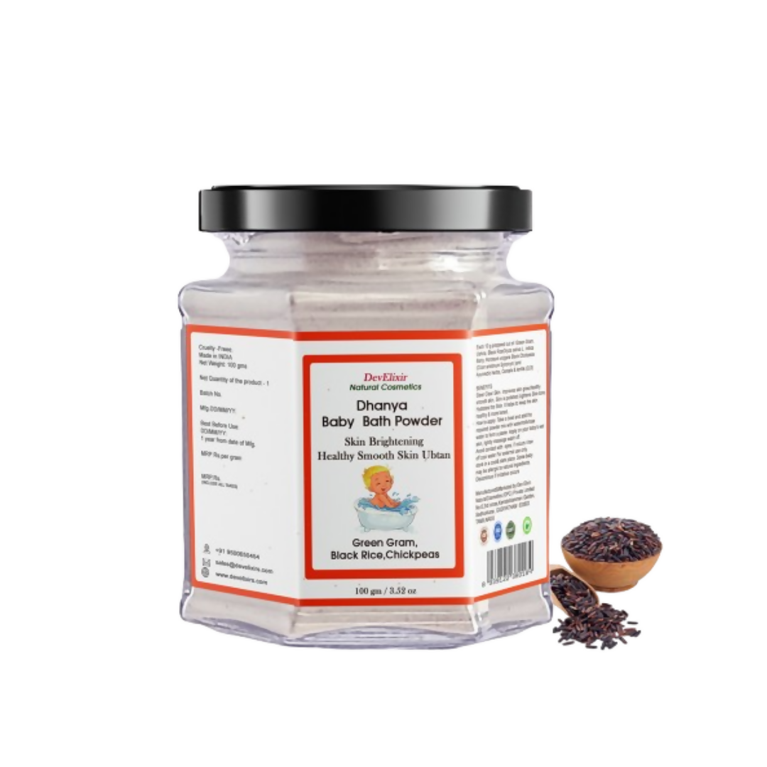 Image 1 of DevElixir Baby Bath Powder Skin Brighten & Polishing Dhanya Ubtan