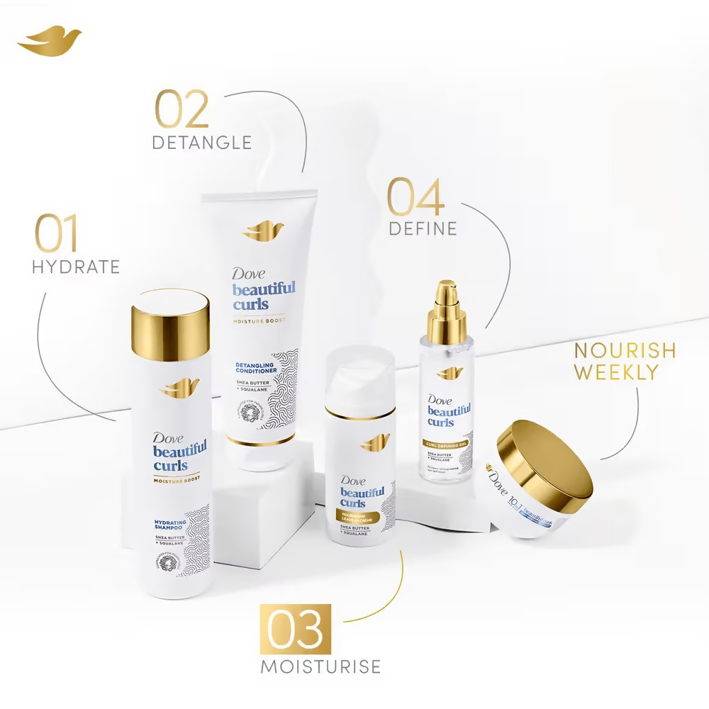 Image 9 of Dove Beautiful Curls Leave In Creme