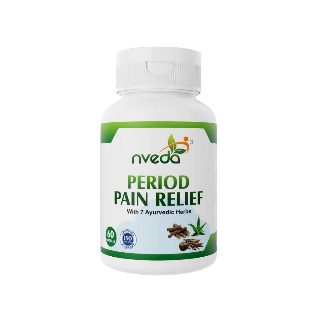Image 1 of 60 caps for the product Nveda Period Pain Relief Capsules