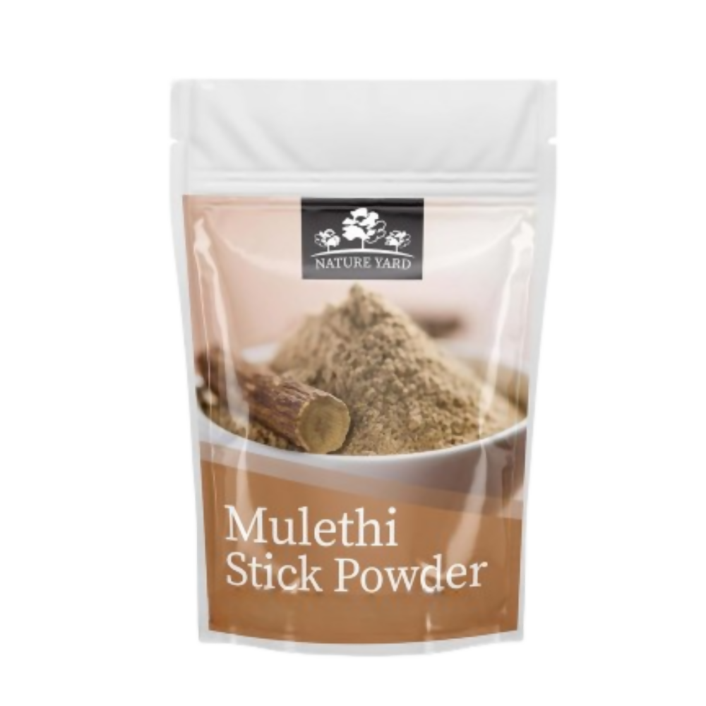 Image 1 of 100 gm for the product Nature Yard Mulethi Sticks Powder