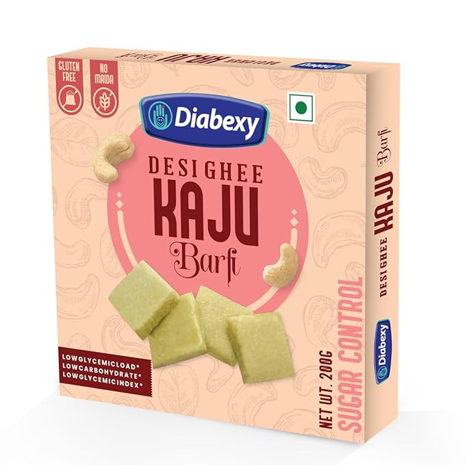 Image 1 of Diabexy Desi Ghee Kaju Barfi