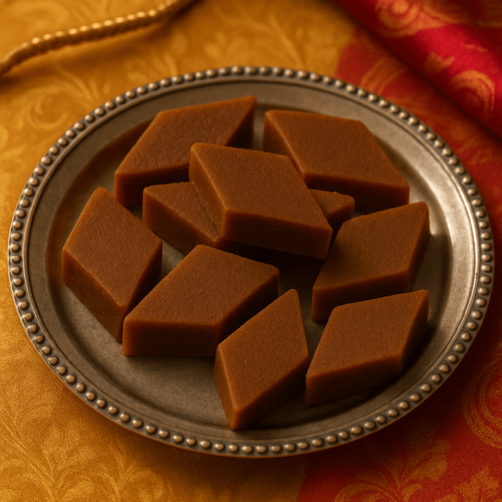Image 1 of 250 gm / Pack of 1 for the product Shree Mithai Karupatti Kaju Katli