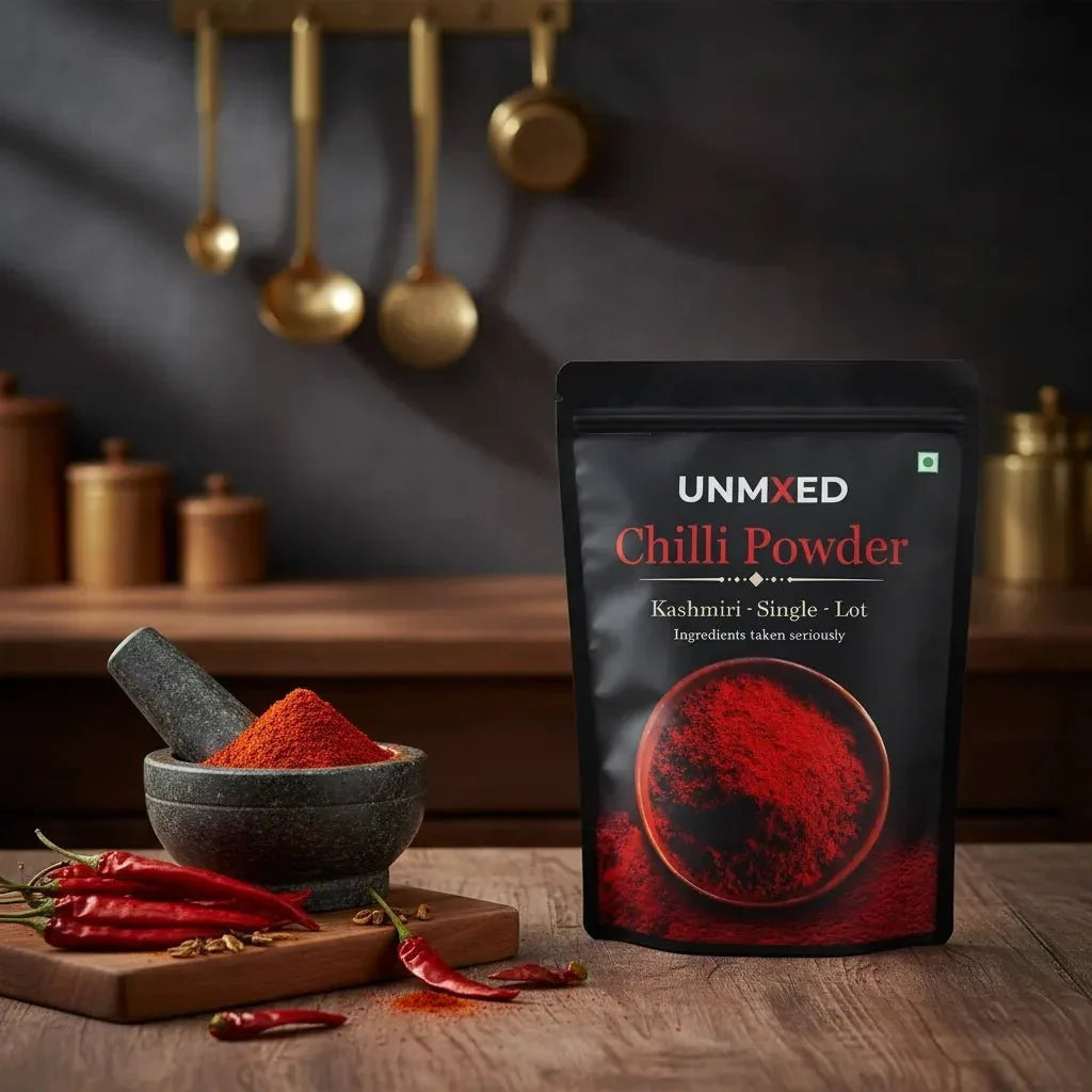 Image 1 of UNMIXED Kashmiri Chilli Powder – Vibrant Natural Colour & Mild Heat