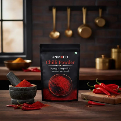Image 1 of UNMIXED Byadgi Chilli Powder – Deep Red Colour & Rich Aroma