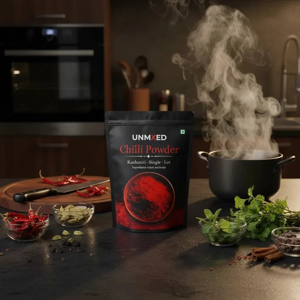 Image 4 of UNMIXED Kashmiri Chilli Powder – Vibrant Natural Colour & Mild Heat
