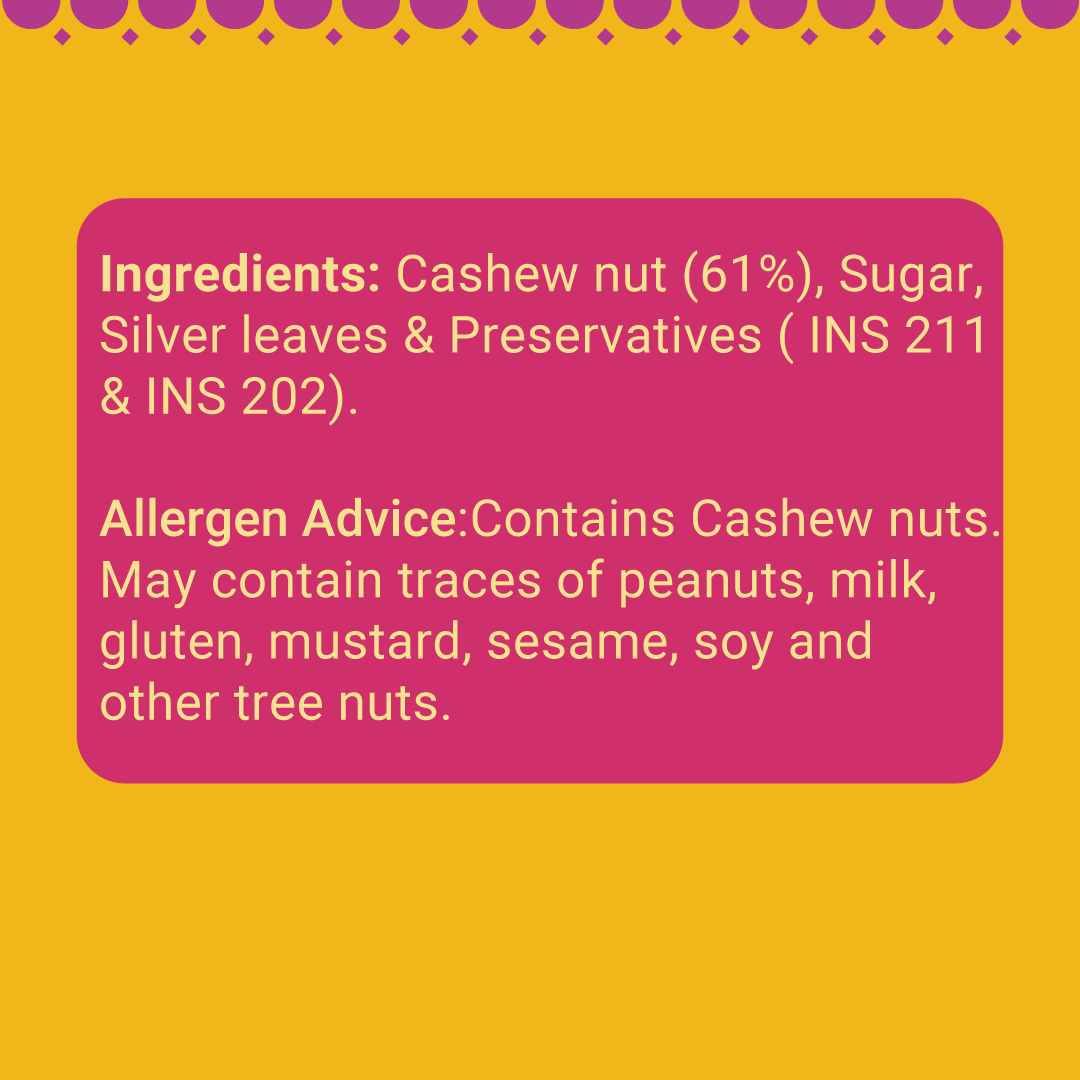 Image 7 of Go desi Premium Kaju Katli | Made with 61% Cashews