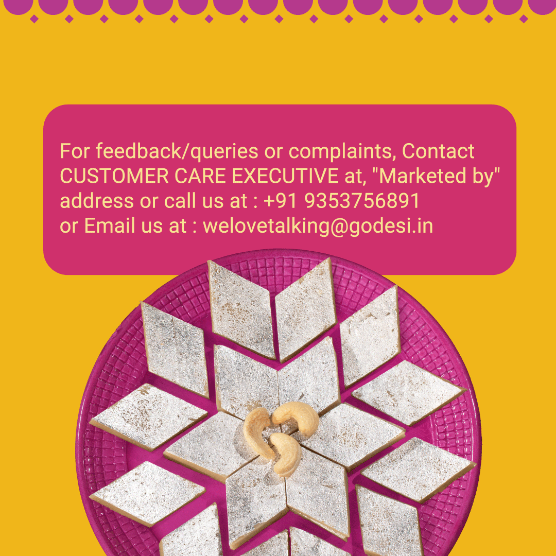 Image 9 of Go desi Premium Kaju Katli | Made with 61% Cashews