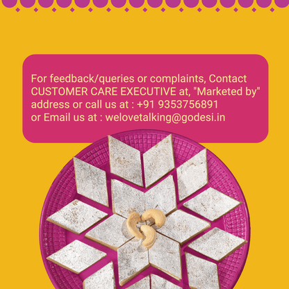 Image 9 of Go desi Premium Kaju Katli | Made with 61% Cashews