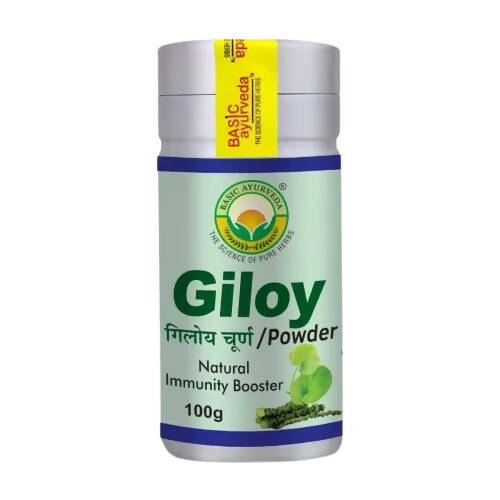 Image 1 of 100 gm for the product Basic Ayurveda Giloy Powder
