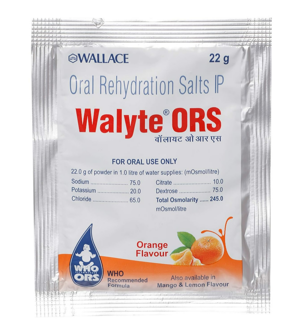 Image 1 of Walyte ORS For Instant Hydration & Electrolyte Balance