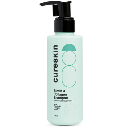 Image 1 of Cureskin Biotin & Collagen Vitamin B5 Glycolipids Shampoo: Strengthen Hair, Reduce Hairfall & Repair Damage
