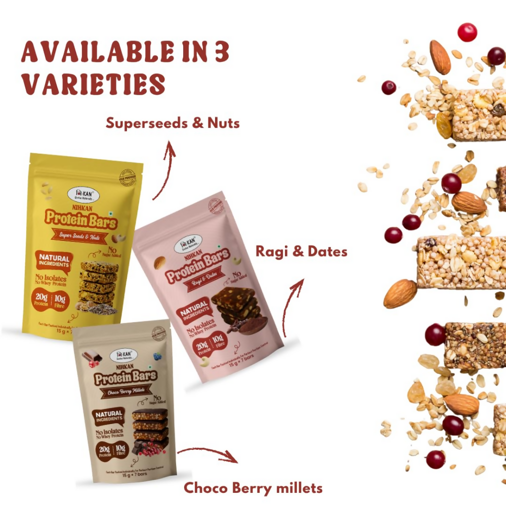 Image 6 of NIHKAN Healthy Protein Mini Bars