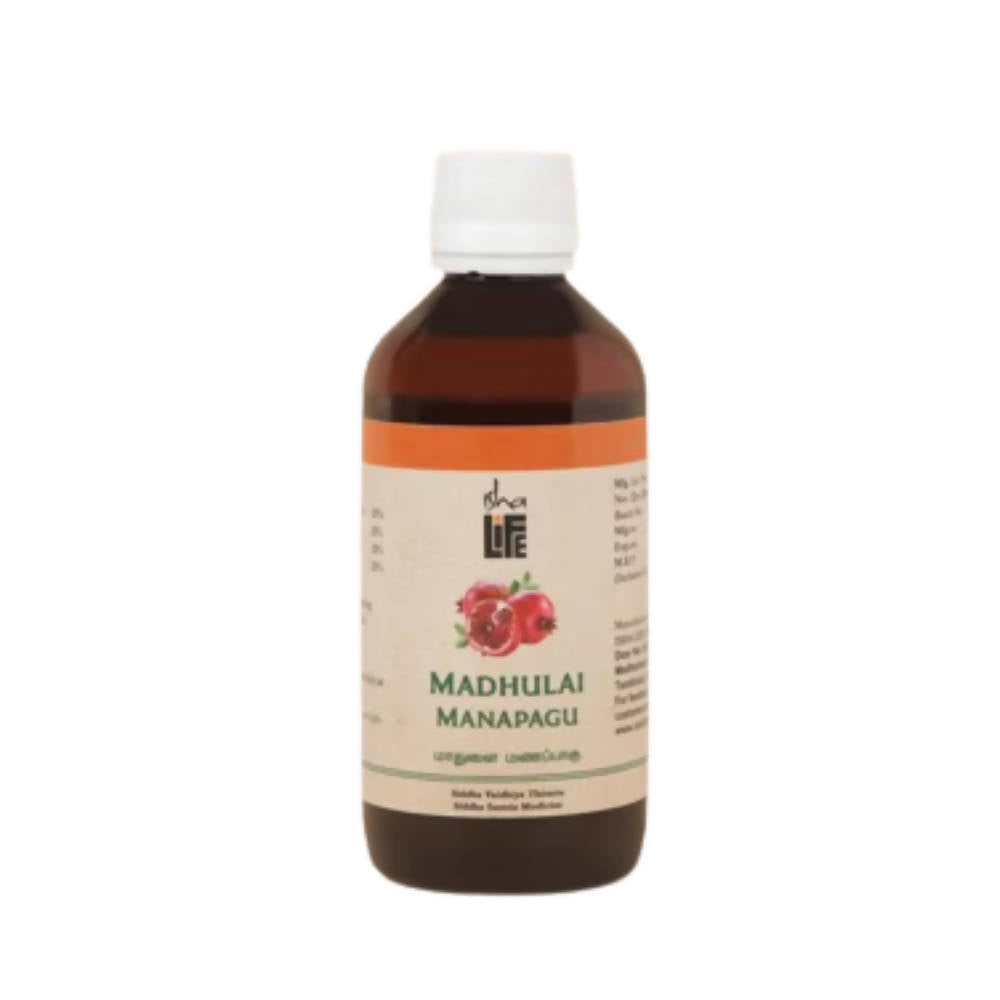 Image 1 of 200 ml for the product Isha Life Madhulai Manapagu (Pomegranate Syrup)