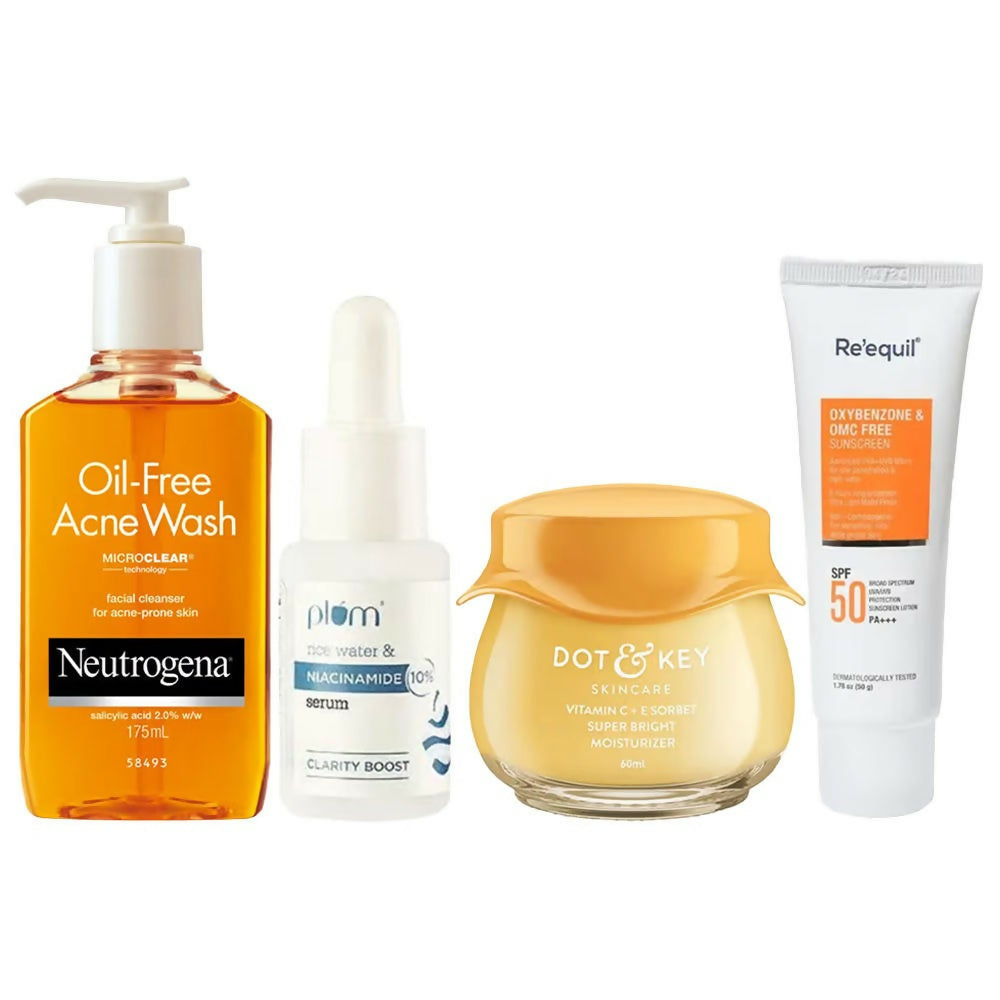 Image 1 of combo / Pack of 1 for the product Dista CSMS (Cleanser, Serum, Moisturizer, Sunscreen) Acne Care Combo