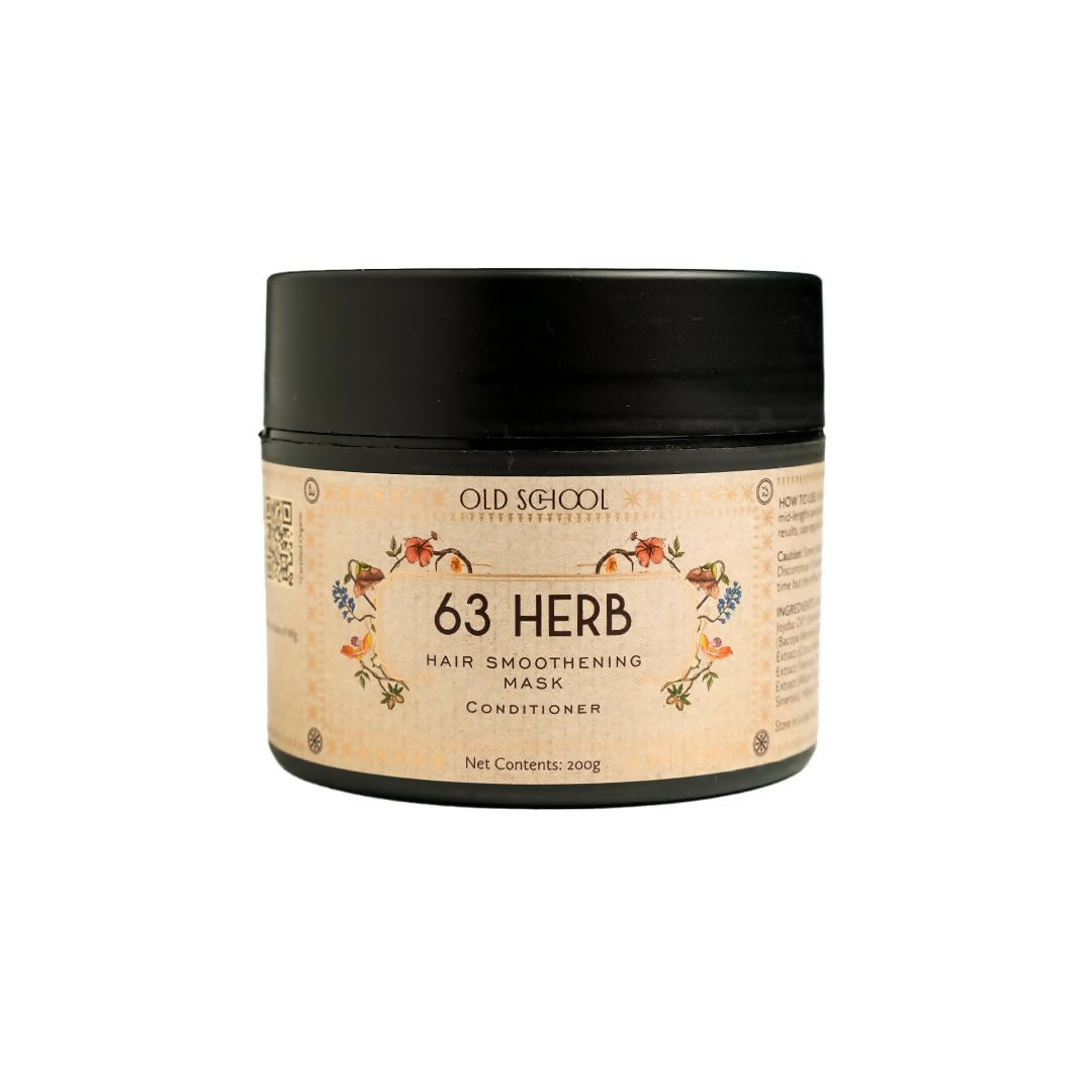 Image 1 of 200 gm / Pack of 1 for the product Old School Rituals 63-Herb Hair Smoothening Mask