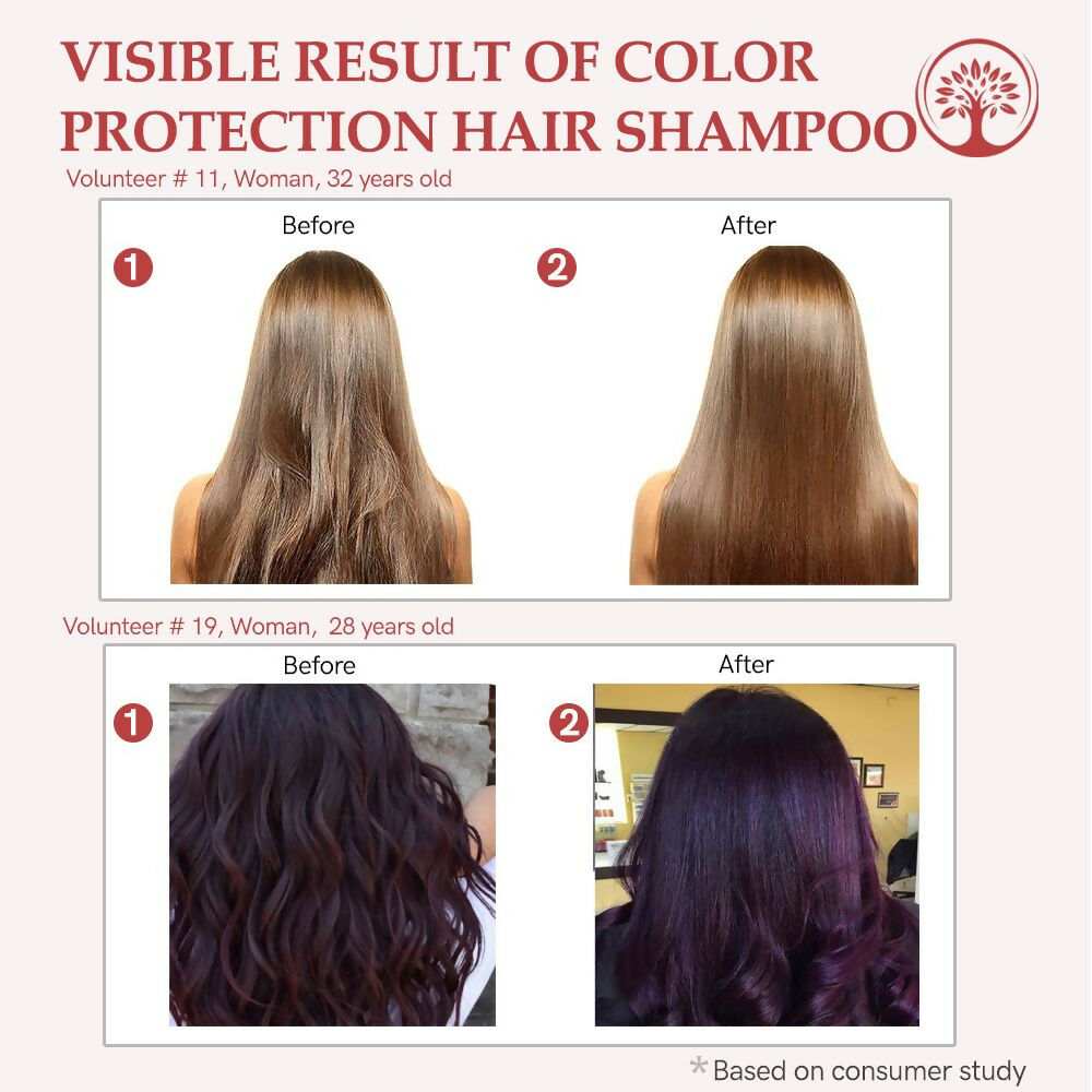Image 6 of Ivory Natural Color Protection Hair Shampoo - Natural Solution For Coloured Hair