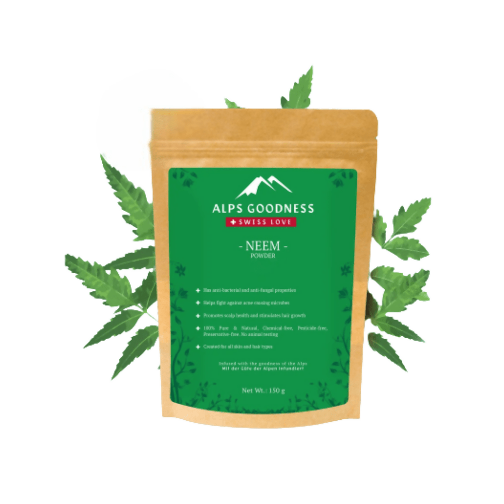 Image 1 of 150 gm for the product Alps Goodness Neem Powder