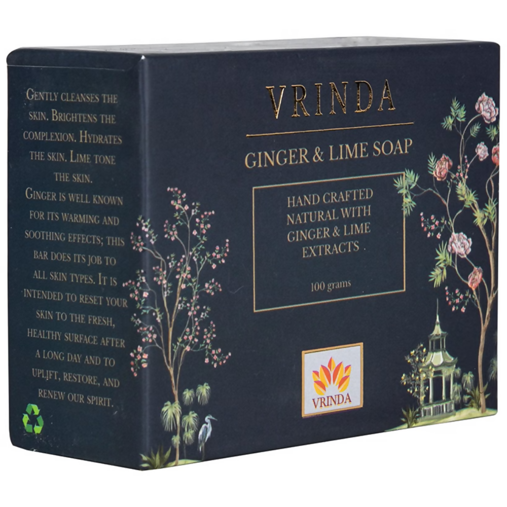 Image 2 of Vrinda Ginger & Lime Soap