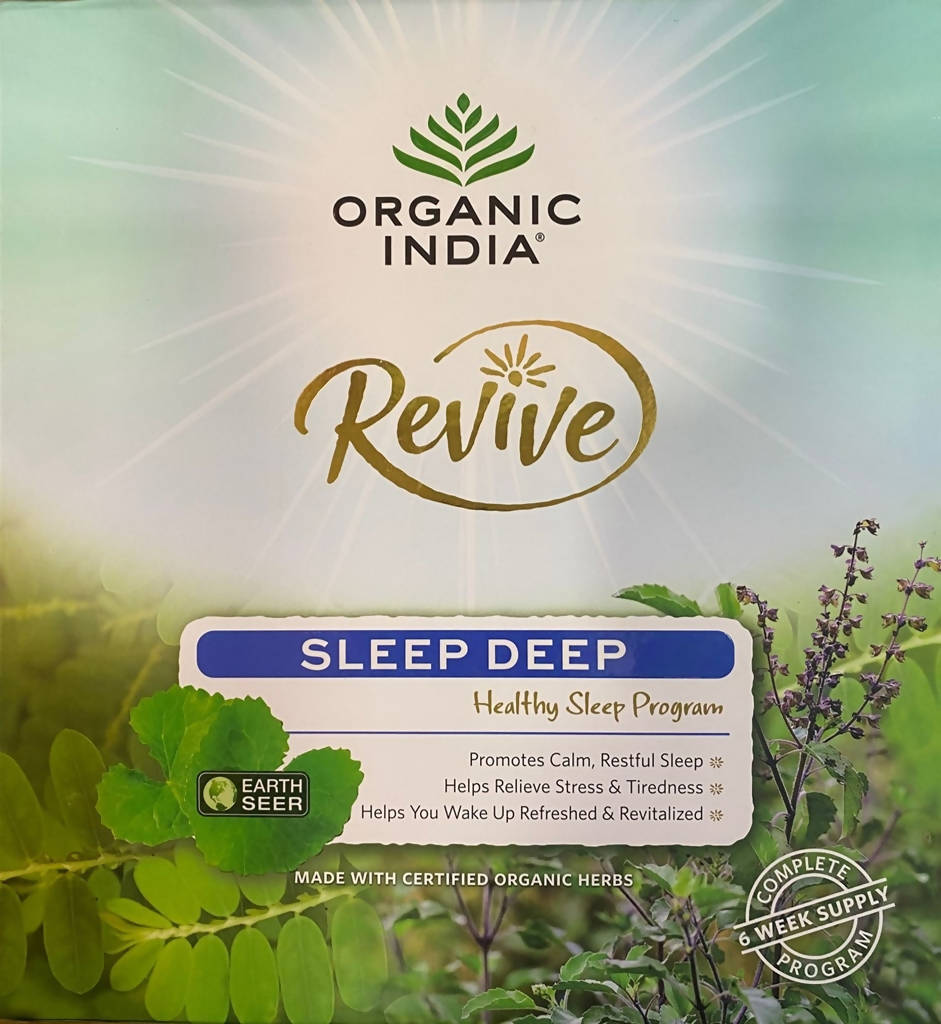 Image 1 of 84 N for the product Organic India Revive Sleep Deep