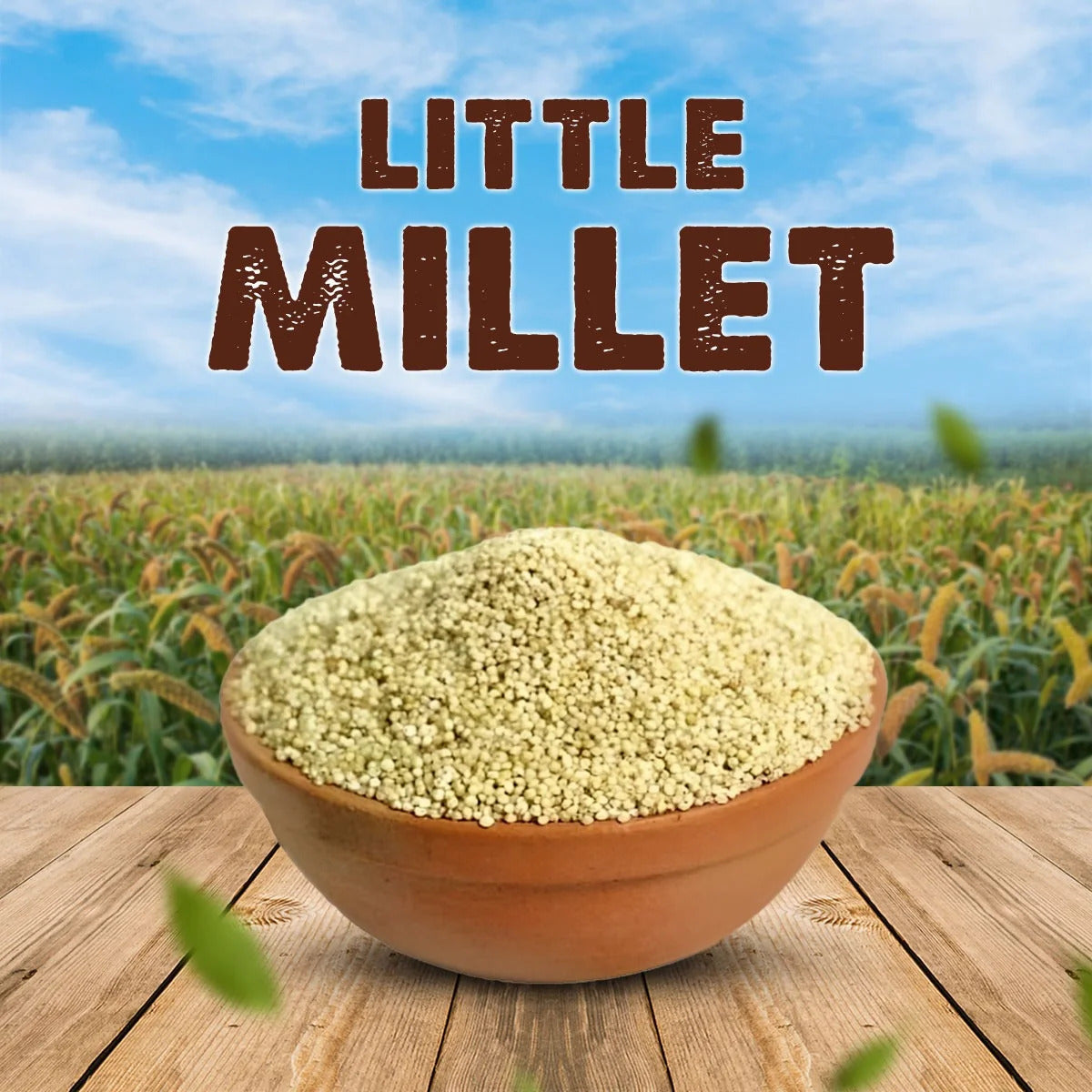 Image 1 of 1 kg / Pack of 1 for the product Tenali Ruchulu Organic Little Millets