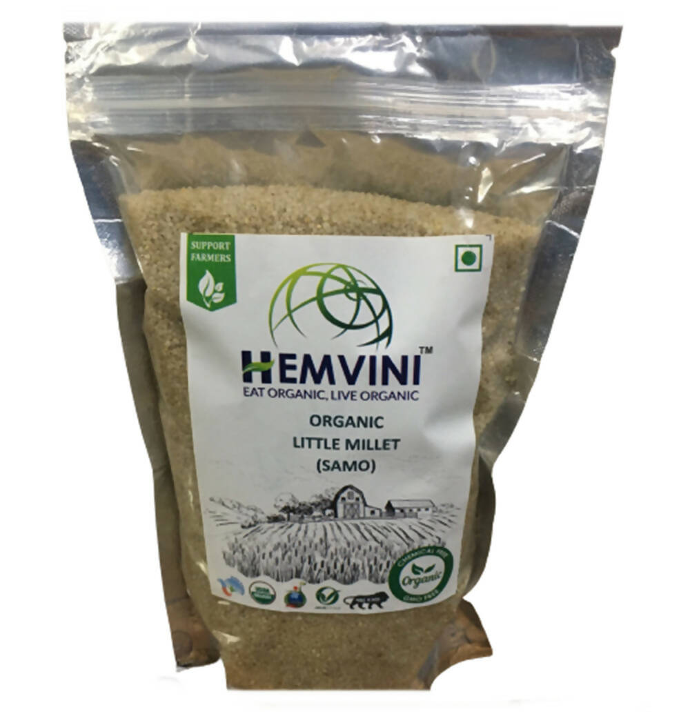 Image 1 of 500 gm for the product Hemvini Organic Little Millet